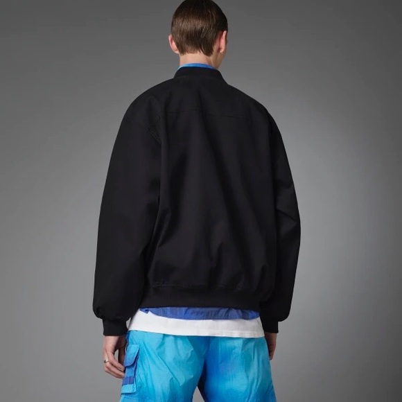 NWT ADIDAS ORIGINALS BLUE VERSION BOMBER JACKET HD4800 - Picture 7 of 16